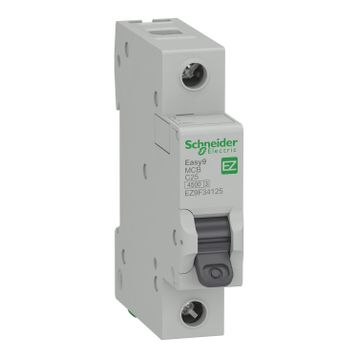 Schneider EZ9F34125 EASY9 1P 25A 4.5kA C Tipi Otomatik Sigorta