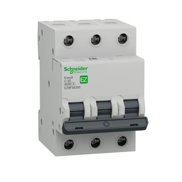 Schneider EZ9F51363 3x63 Amper 3 Fazlı 10kA C Tipi Otomatik Sigorta