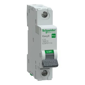 Schneider EZ9F57110 Easy9 Pro 1P 10 A C Eğrisi Otomatik Sigorta
