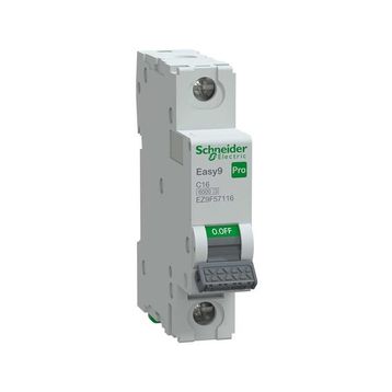 Schneider EZ9F57116 Easy9 Pro 1P 16A C Eğrisi Otomatik Sigorta