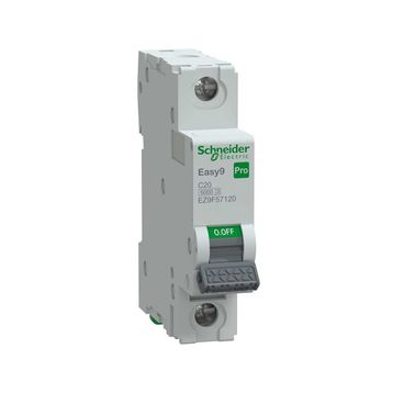 Schneider EZ9F57120 Easy9 Pro 1P 20 A C Eğrisi Otomatik Sigorta