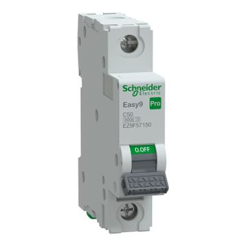 Schneider EZ9F57150 Easy9 Pro 1P 50 A C Eğrisi Otomatik Sigorta