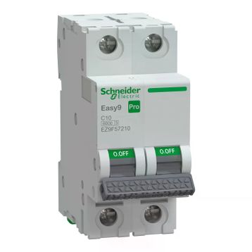 Schneider EZ9F57210 Easy9 Pro 2P 10 A C Eğrisi Otomatik Sigorta
