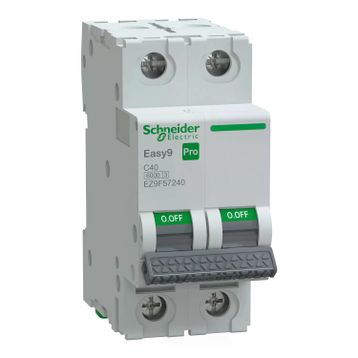 Schneider EZ9F57240 Easy9 Pro 2P 40 A C Eğrisi Otomatik Sigorta