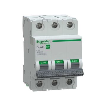 Schneider EZ9F57325 Easy9 Pro 3P 25 A C Eğrisi Otomatik Sigorta