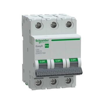 Schneider EZ9F57350 Easy9 Pro 3P 50 A C Eğrisi Otomatik Sigorta