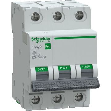 Schneider EZ9F57350 Easy9 Pro 3P 50 A C Eğrisi Otomatik Sigorta