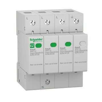 Schneider EZ9L33720 EASY9 3P-N 20KA Parafudr