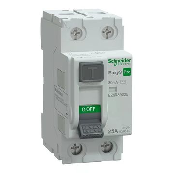 Schneider EZ9R39225 Easy9 Pro 2P 25 A AC Tip 30 mA Kaçak Akım Koruma Rölesi