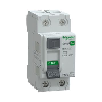 Schneider EZ9R39225 Easy9 Pro 2P 25 A AC Tip 30 mA Kaçak Akım Koruma Rölesi