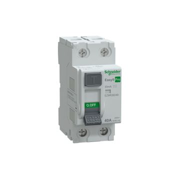 Schneider EZ9R39240 Easy9 Pro 2P 40 A AC Tip 30 mA Kaçak Akım Koruma Rölesi