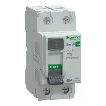 Schneider EZ9R69240 Easy9 Pro 2P 40 A AC Tip 300 mA Kaçak Akım Koruma Rölesi