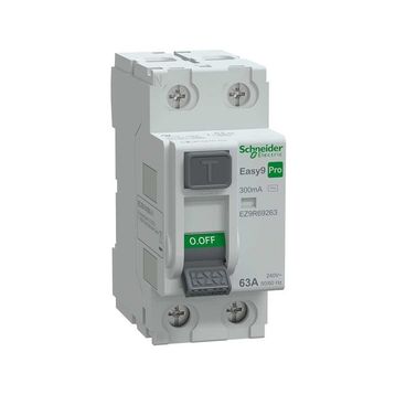 Schneider EZ9R69263 Easy9 Pro 2P 63 A AC Tipi 300 mA Kaçak Akım Koruma Rölesi