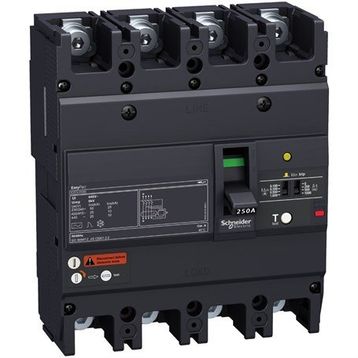 Schneider EZCV250H4100 100 ESYPCT Serisi Kompakt Şalter