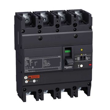 Schneider EZCV250H4250 250A Kompakt Şalter