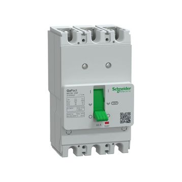 Schneider G12F3F63 GoPact MCCB 125F 3P3D 63 Sabit Şalter