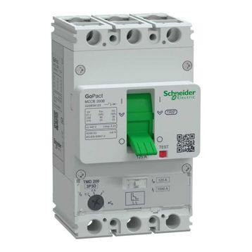 Schneıder G20b3a125 G20b3a125 88-125a 25ka 3p Ayarlı Ter.man.şalter