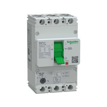Schneider G20B3A160 GoPact MCCB 200B 3P3D 160 Ayar Sahalı Şalter