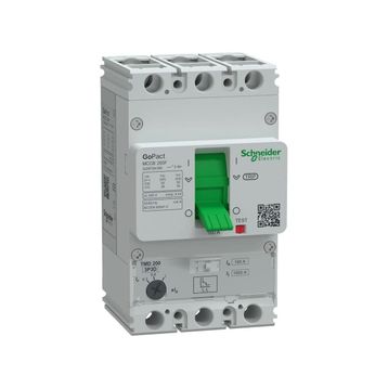 Schneider G20F3A160 GoPact MCCB 200F 3P3D 160 Ayar Sahalı Şalter