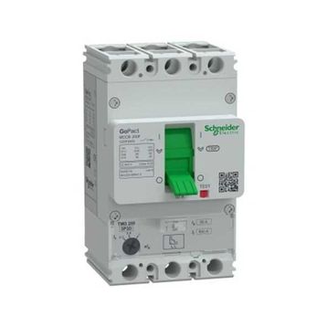 Schneider G20F3A50 GoPact MCCB 200F 3P3D 50 Ayar Sahalı Şalter