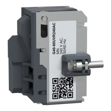 Schneider G40-80UVR240AC GoPact MCCB 400-800 MN AC 240 Watt Düşük Gerilim Bobini