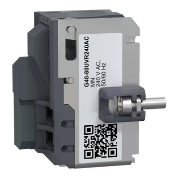 Schneider G40-80UVR240AC GoPact MCCB 400-800 MN AC 240 Watt Düşük Gerilim Bobini