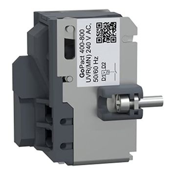 Schneider G40-80UVR240AC GoPact MCCB 400-800 MN AC 240 Watt Düşük Gerilim Bobini