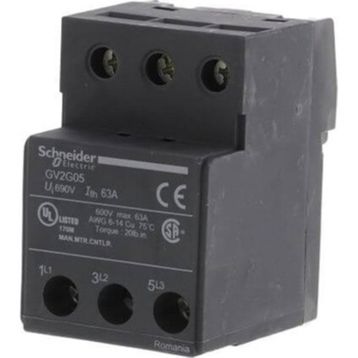 Schneider GV2-G05 Besleme Barası Girişi