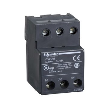 Schneider GV2-G05 Besleme Barası Girişi