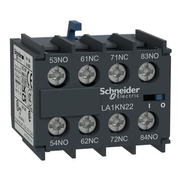 Schneider LA1KN31 3NA+1NK Vida Bağlantılı Yardımcı Kontak Bloğu