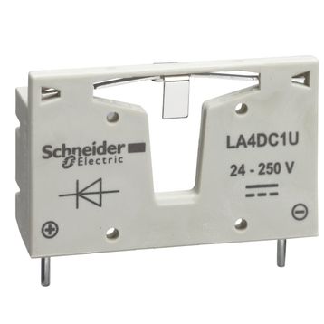 Schneider LA4DC1U Tesys D 12-250V DC Süpresör Modülü