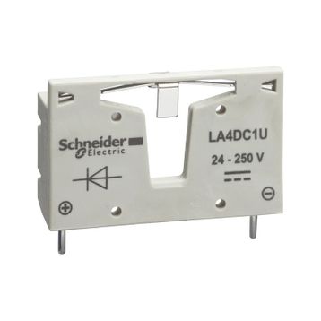 Schneider LA4DC1U Tesys D 12-250V DC Süpresör Modülü
