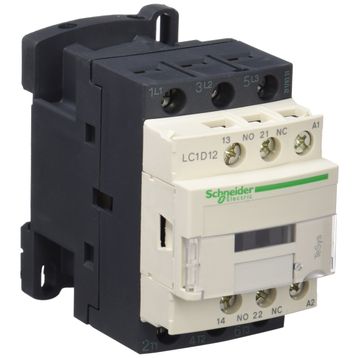 Schneider LC1-D12F7 110VAC 5.5kW 1NA+1NK Kontaktör