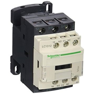 Schneider LC1-D12M7 220VAC 5.5kW 1NA+1NK Kontaktör