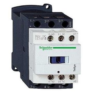 Schneider LC1-D18B7 24VAC 7.5kW 1NA+1NK Kontaktör
