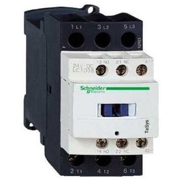 Schneider LC1-D38B7 Tesys 38A 18.5kW 24V 1NA+1NK AC Kontaktör