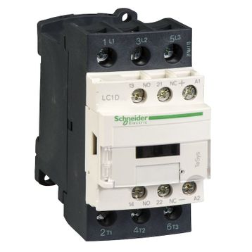 Schneider LC1-D38BD 24VDC 18.5kW 1NA+1NK Kontaktör