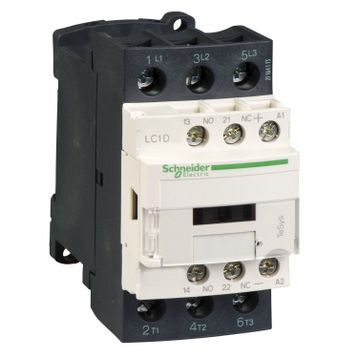 Schneider LC1-D38BD 24VDC 18.5kW 1NA+1NK Kontaktör