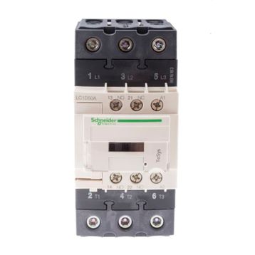 Schneider LC1-D50AB7 Tesys 50A 22 kW 24V 1NA+1NK AC Kontaktör