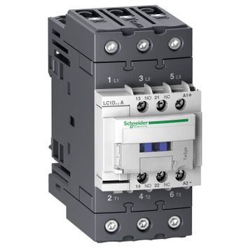Schneider LC1-D65ABD 24VDC 30kW 1NA+1NK Kontaktör