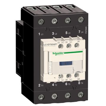 Schneider LC1-DT60AM7 220VAC 60A 4kutup Kontaktör
