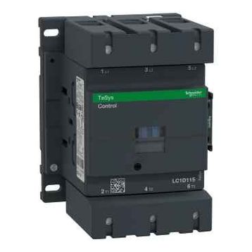 Schneider LC1D115M7 Tesys 115 Amper 55 kW 220 Volt AC Kontaktör