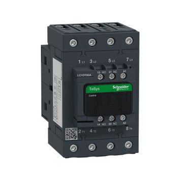 Schneider LC1DT80AE7 Tesys D 48 Watt AC 4NA 4P Ac1 80A Kontaktör