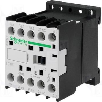 Schneider LP1K1210BD 24VDC Bobinli 1NO Mini Kontaktör