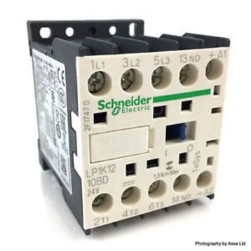 Schneider LP1K1210BD 24VDC Bobinli 1NO Mini Kontaktör