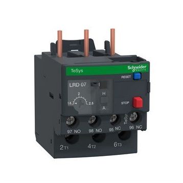 Schneider LRD07 TeSys LRD 1.6-2.5A Class 10A Termik Röle