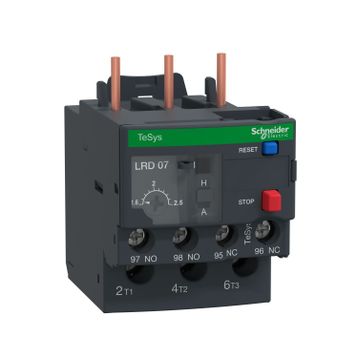 Schneider LRD07 TeSys LRD 1.6-2.5A Class 10A Termik Röle