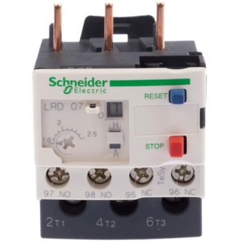 Schneider LRD07 TeSys LRD 1.6-2.5A Class 10A Termik Röle