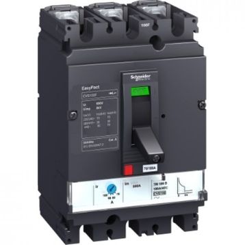 Schneider LV510337 CVS100F 3 Kutuplu 100A 36 Ka 220 V Kompakt Şalter