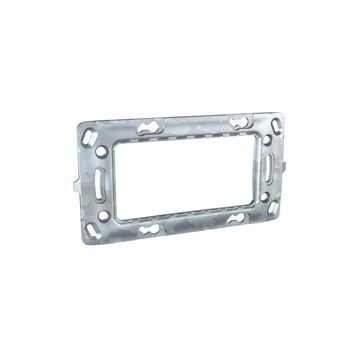 Schneider MGU7.104 Unica 128x70x12.25 mm 4 Modül Zamak Montaj Plakası